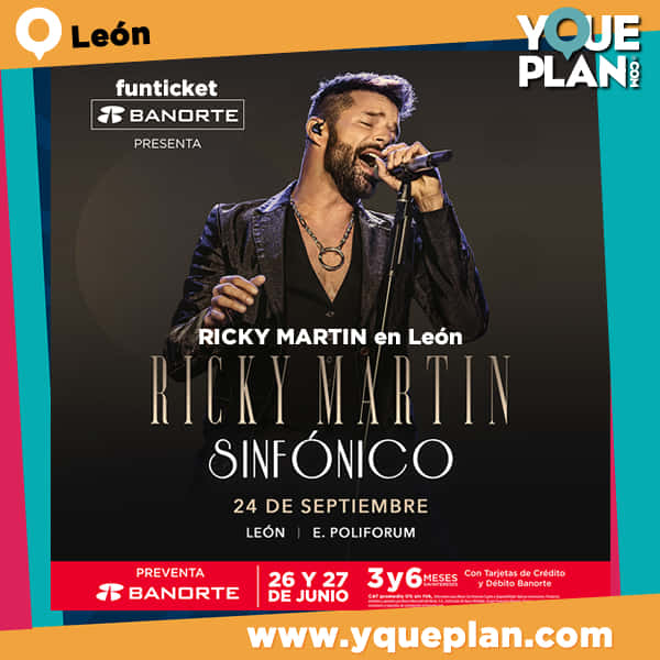Precios Ricky Martin en León 2023